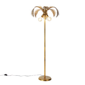 Vintage Floor Lamp 2 Gold – Botanica