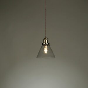 Laura Ashley Isaac 1 Light Pendant Ceiling Light In Antique Brass Finish
