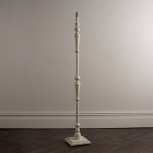 Laura Ashley Tate Painted Wood Candlestick Floor Lamp Base