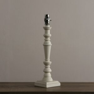 Laura Ashley Tate Wood Painted Candlestick Table Lamp Base