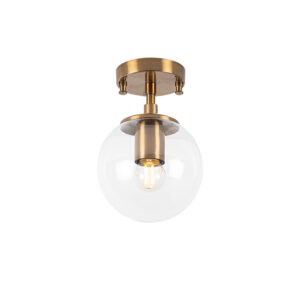 Atmaca Clear Glass Ceiling Light Bulb in Vintage