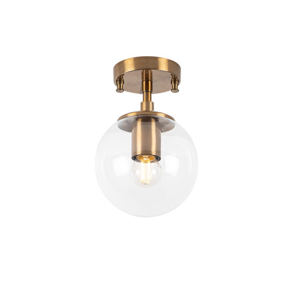 Atmaca Clear Glass Ceiling Light Bulb in Vintage
