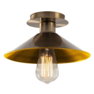 Berceste Cone Metal Ceiling Light in Vintage