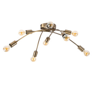 Brelan 8 Light Metal Ceiling Light in Vintage