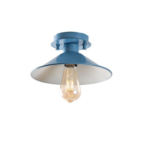 Konik Metal Ceiling Light in Blue