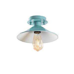 Konik Metal Ceiling Light in Turquoise