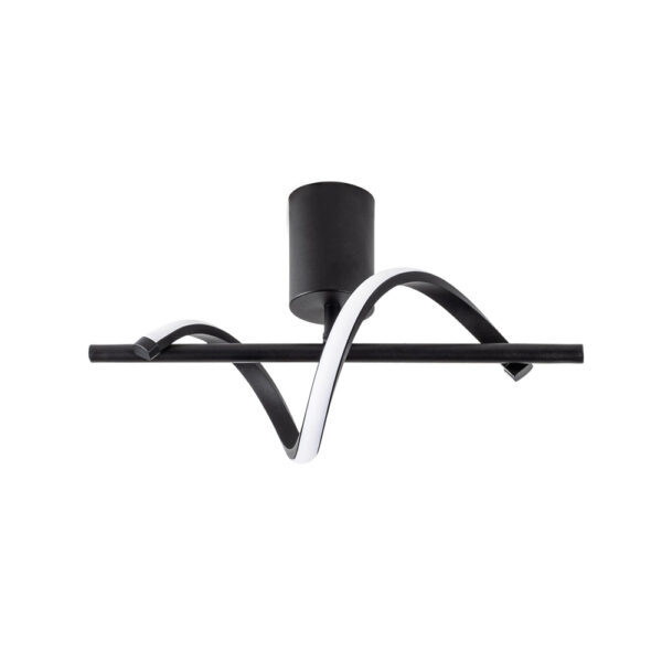 Likma Metal Ceiling Light in Black