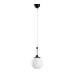 Orbital Metal Pendant Ceiling Light in Black