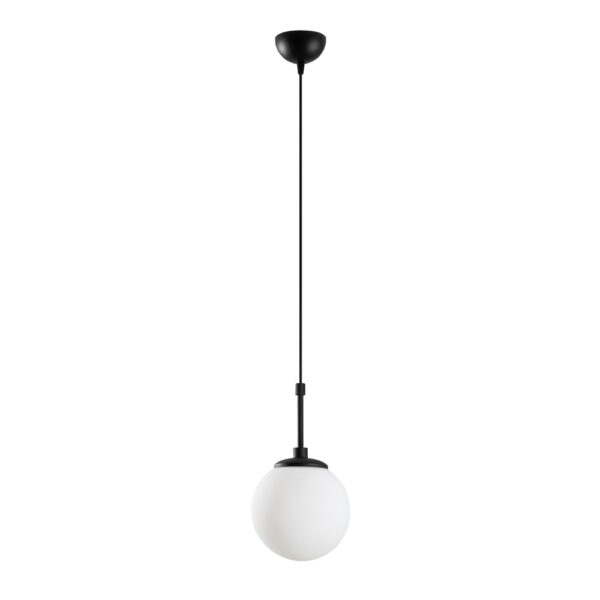 Orbital Metal Pendant Ceiling Light in Black