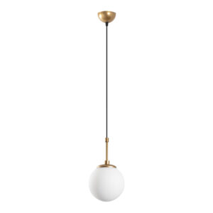 Orbital Small Metal Pendant Ceiling Light in Gold
