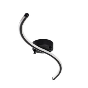 Yilan Metal Ceiling Light in Black