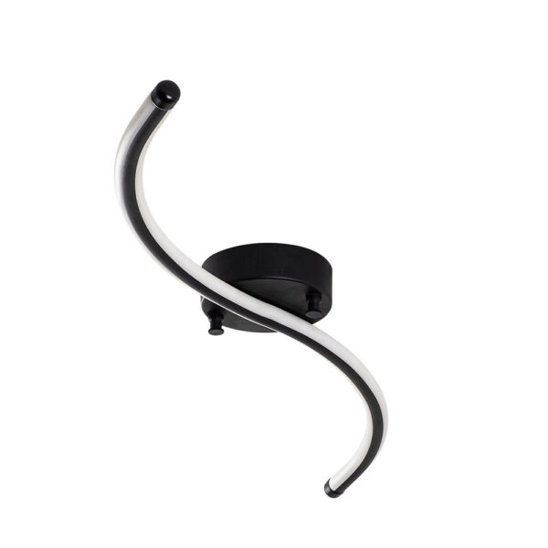 Yilan Metal Ceiling Light in Black