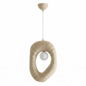 Zoga Metal Chandelier Light in Ecru