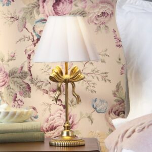 Laura Ashley Larkfield Table Lamp In Antique Gold Finish With Shade LA3756669-Q