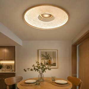 Bark Texture LED Ceiling Light