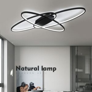 90cm W LED Ceiling Light Living Room Lamp - 3 Light Colour