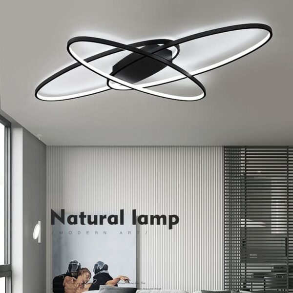 90cm W LED Ceiling Light Living Room Lamp - 3 Light Colour